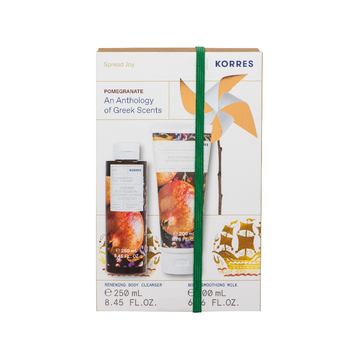 Korres Pomegranate Gift Set Body Cleanser & Body Milk